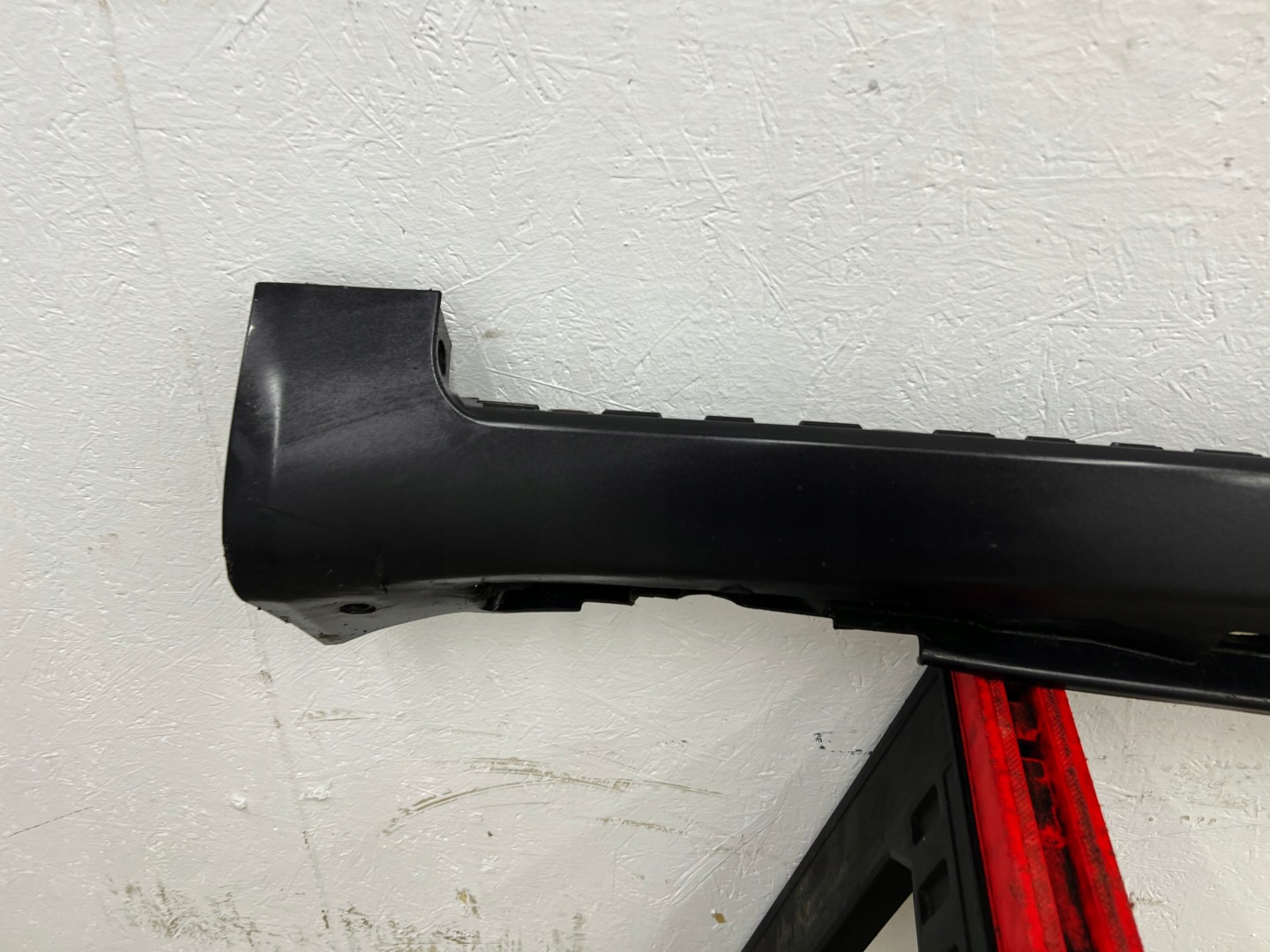 cap moulding threshold 8E0853859 AUDI A4 B7 left black LZ7L original