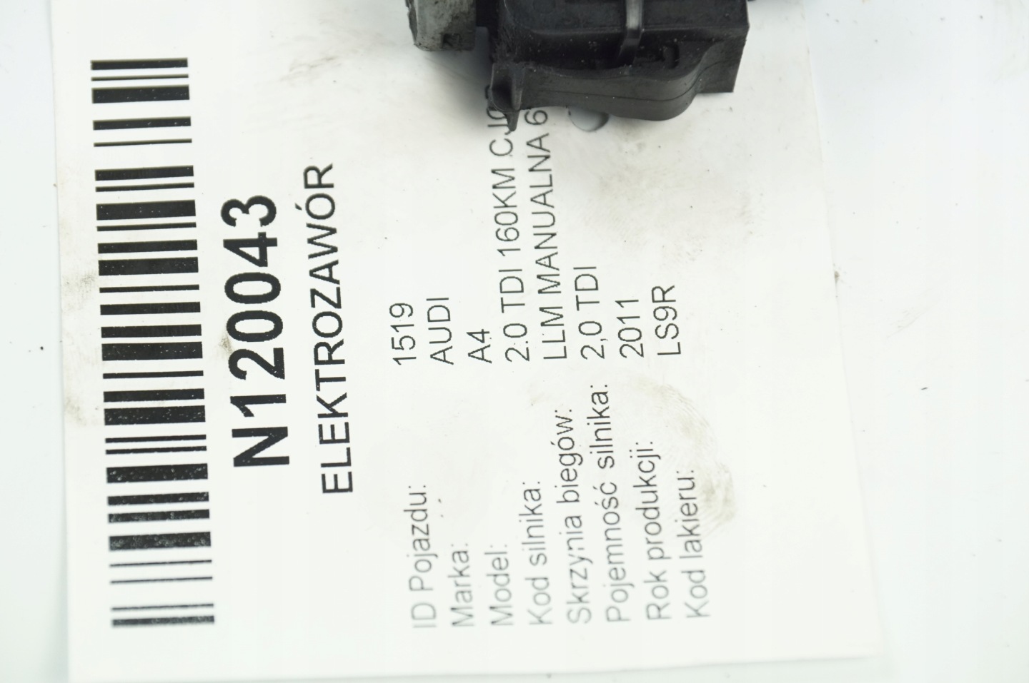 Sensor Unterdruck 1K0906283A AUDI A4 B8