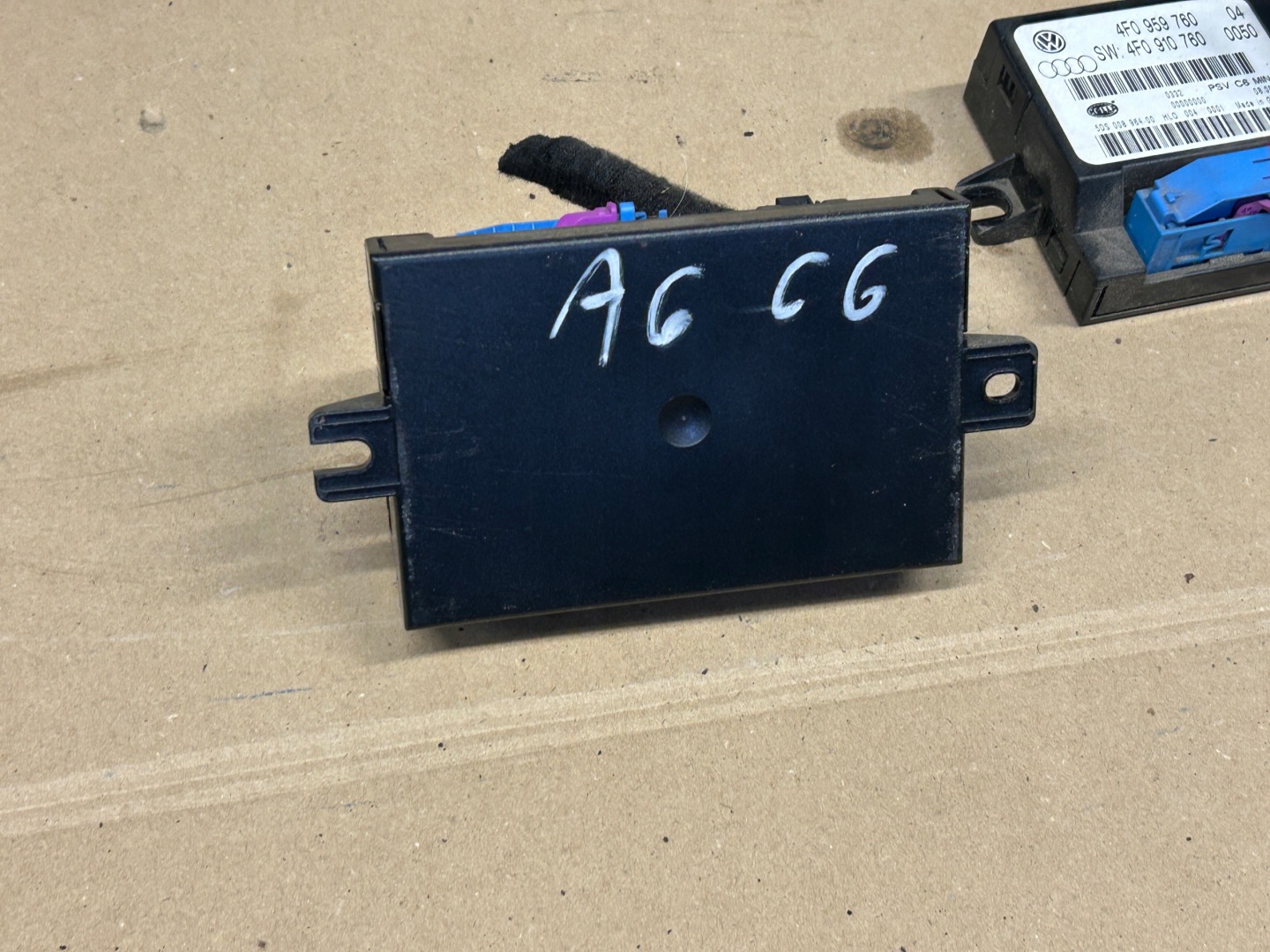 AUDI A6 C6 Bedienteil modul SITZ 4F0959760