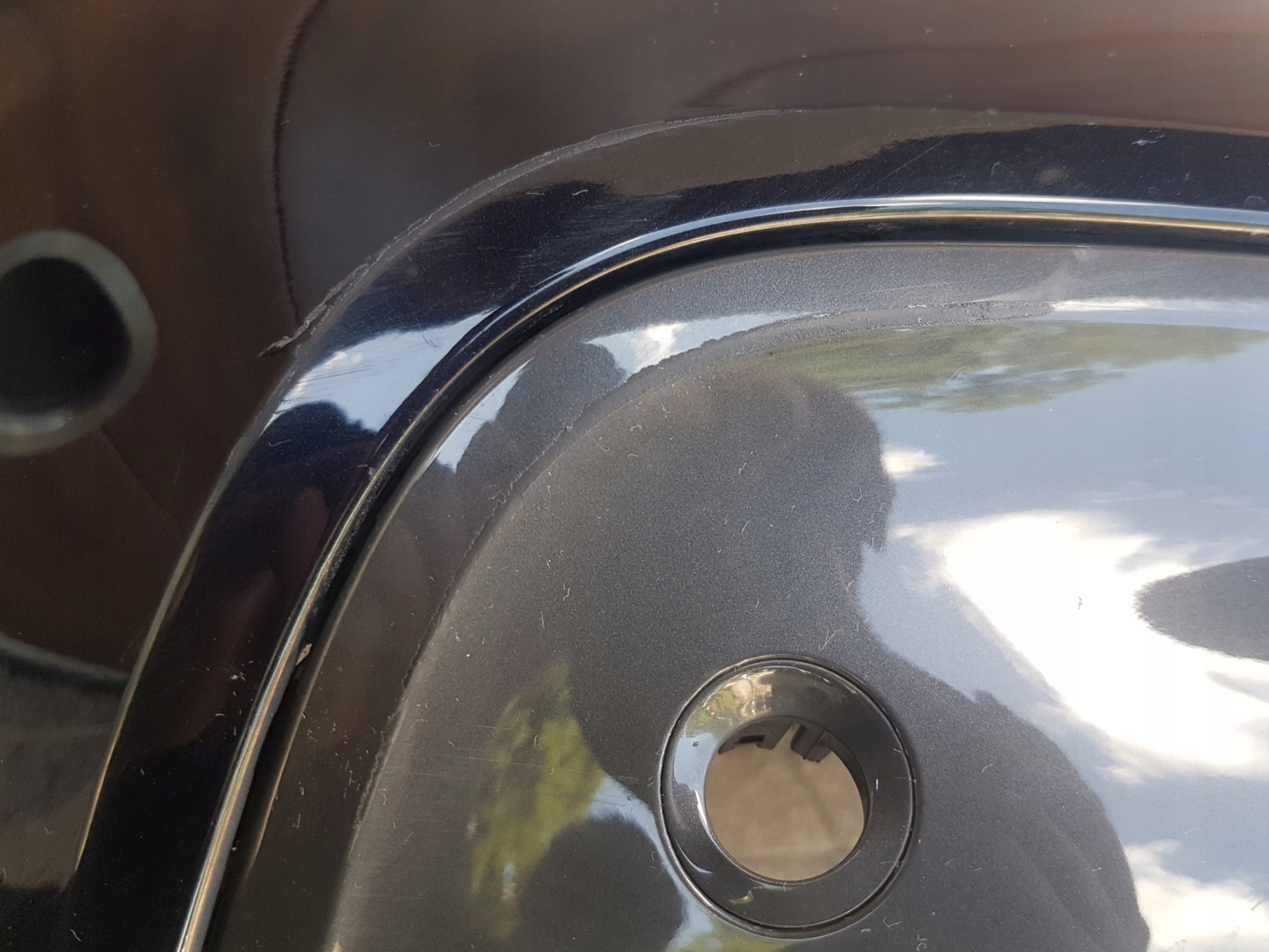 bumper rear BMW X3 G01 m-packet