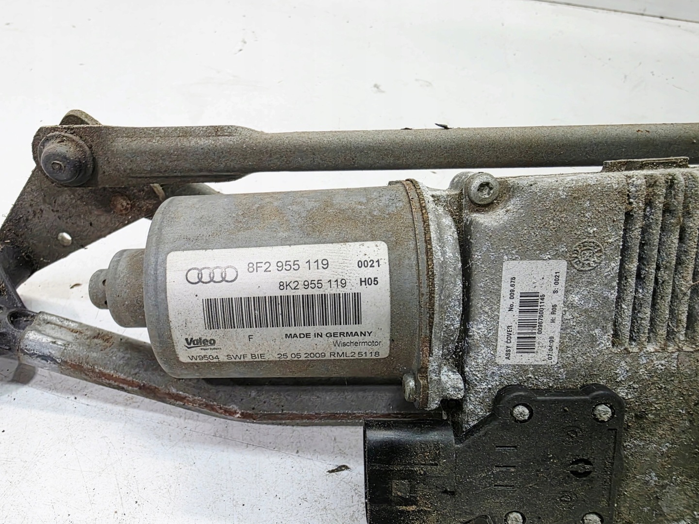 Motor Wischergestänge AUDI A5 8F CABRIO 8F2955119