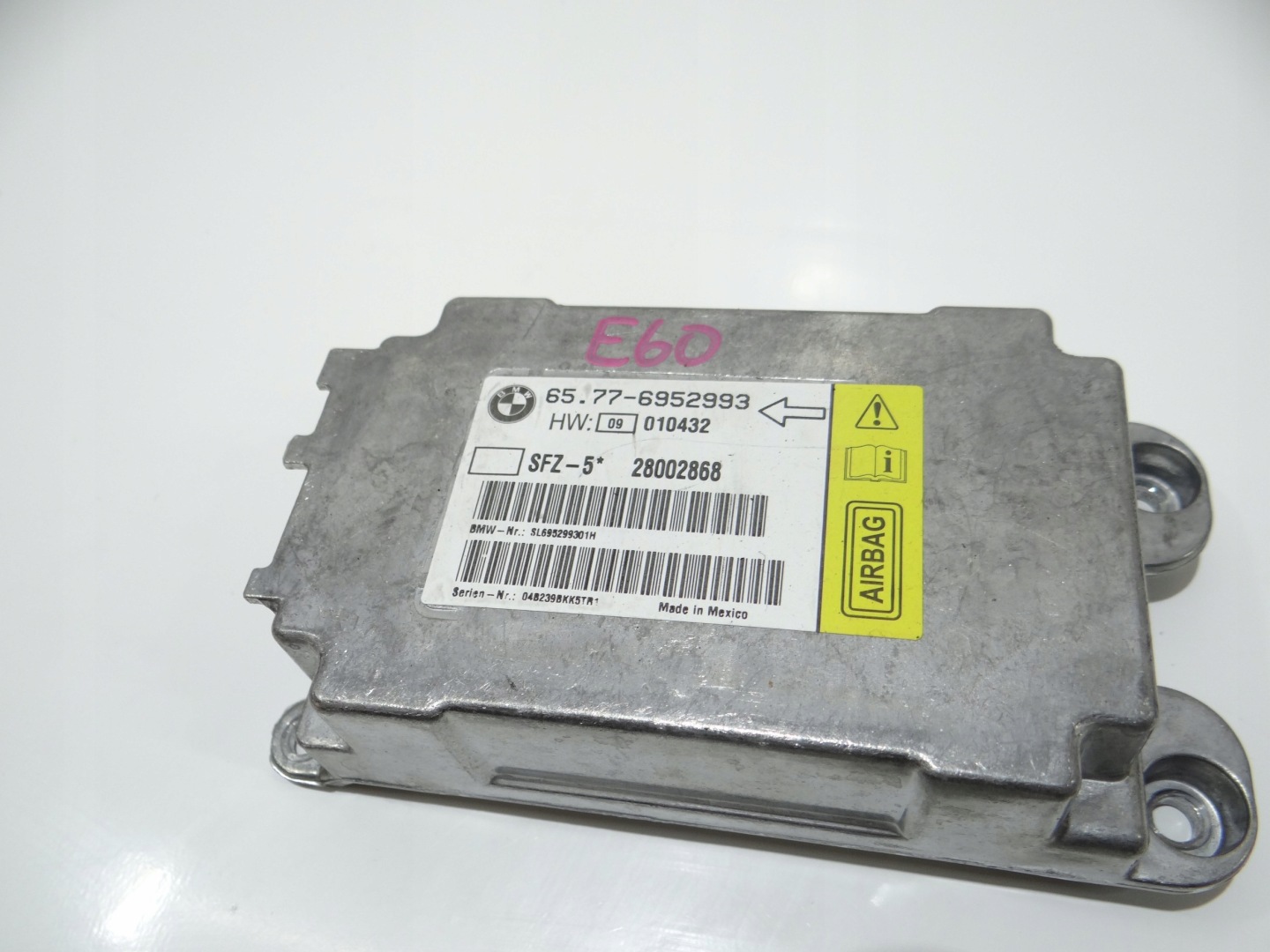modulo airbag POWIETRZNYCH BMW E60 E61 6952993