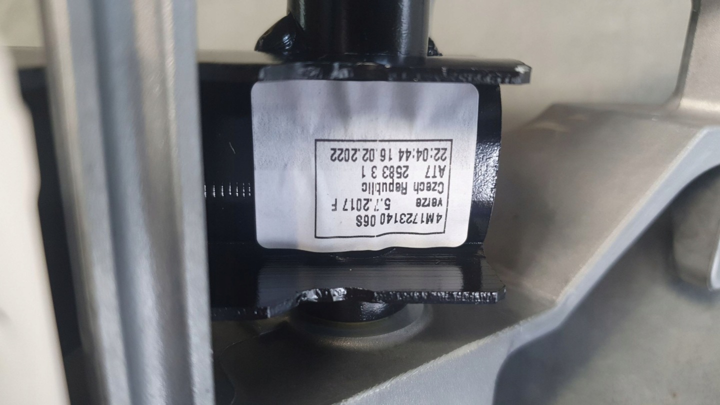 Audi Q8 Support pedalu Frein 4M1723117F