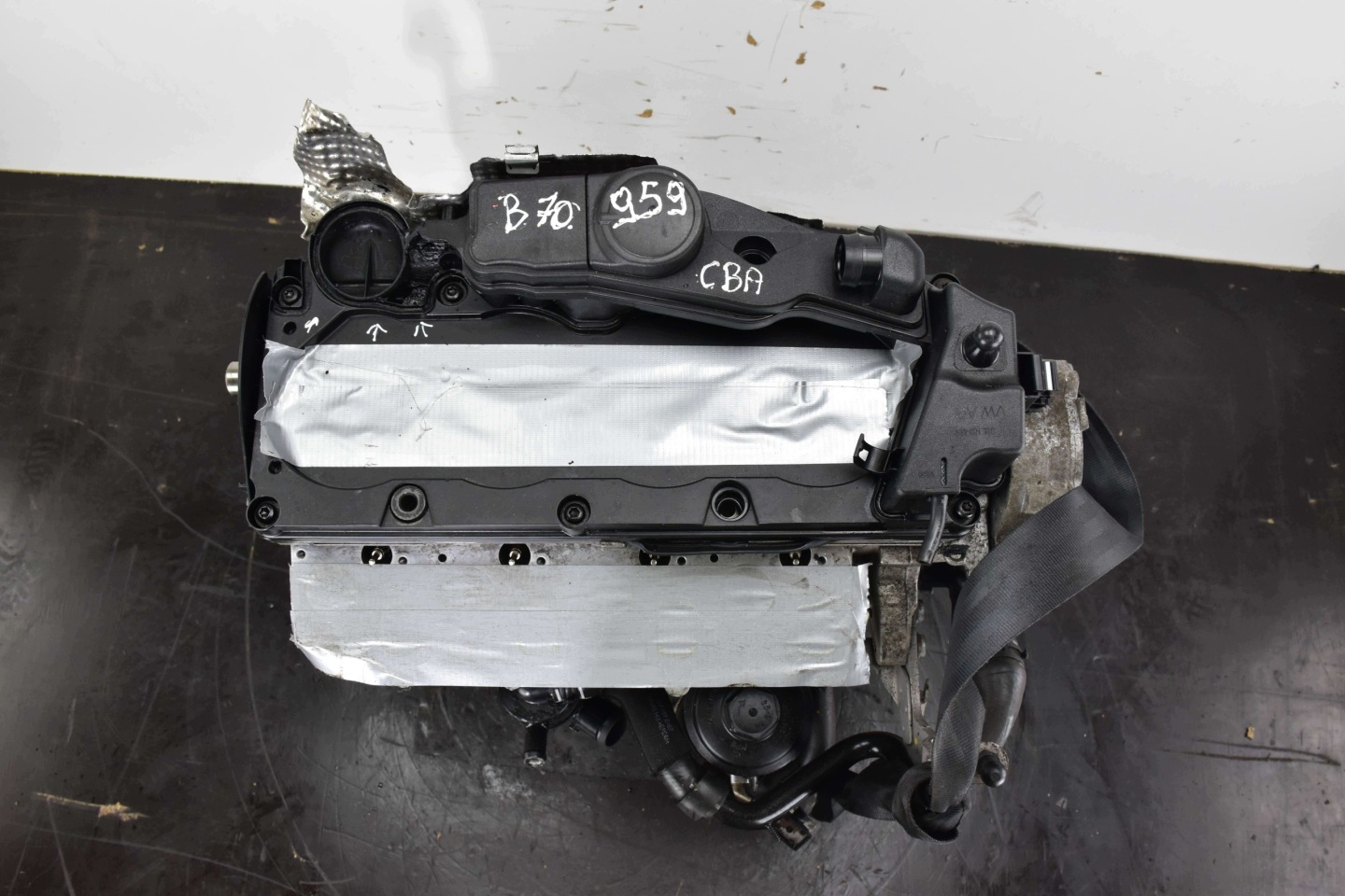 engine VW GOLF VI PASSAT CC B6 AUDI A3 8P 2.0 TDI CBA 08-11r @KOMPRESJA @