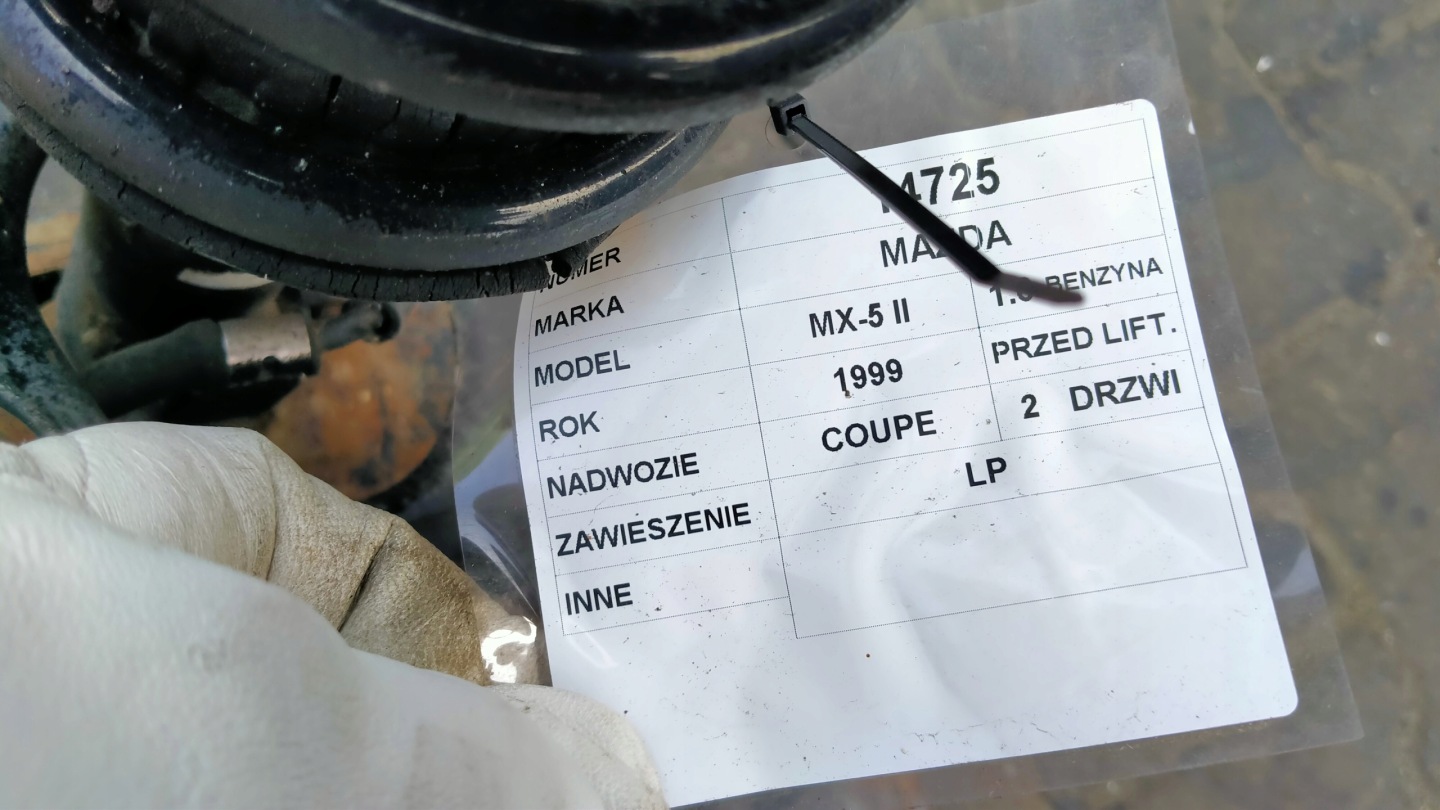 Mazda MX 5 II 1,6B sususpension front left
