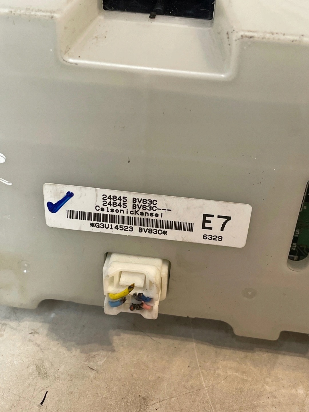 Panel klími klimatizaci Nissan Juke a F15