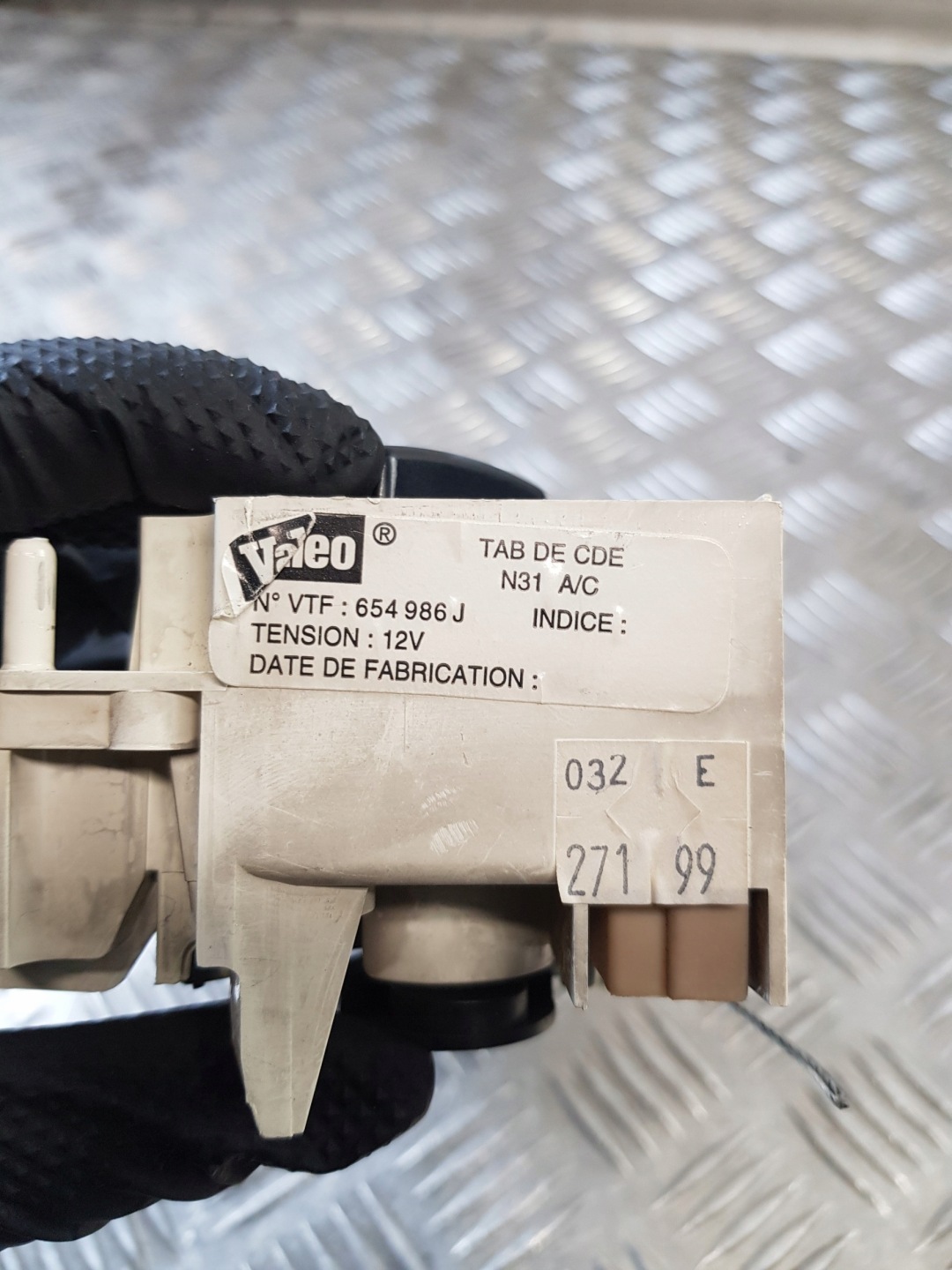 PANEL Bouches buses 654986J CITROEN BERLINGO et 99R