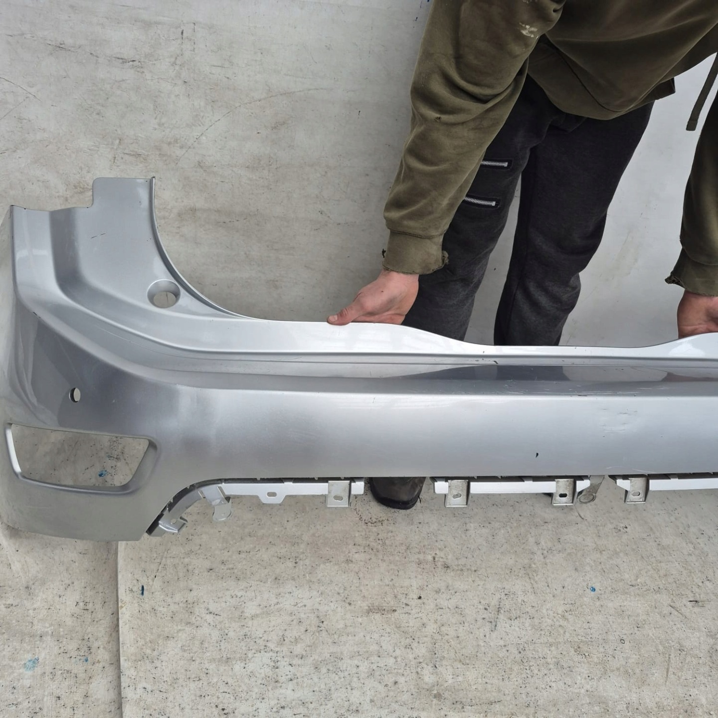 CITROEN C4 GRAND PICASSO 13- bumper rear part rear PDC