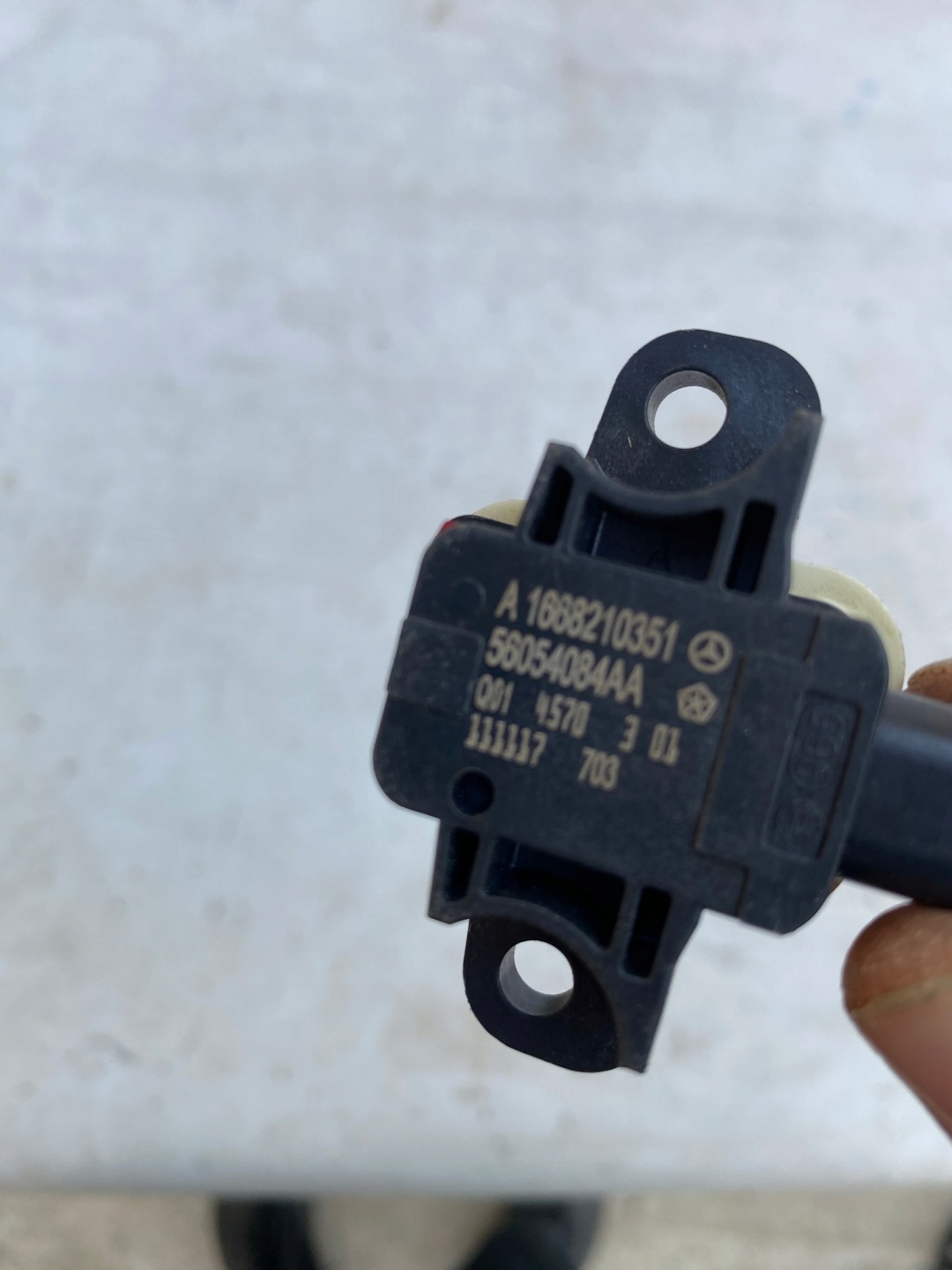 MERCEDES A166 impact sensor A1668210351