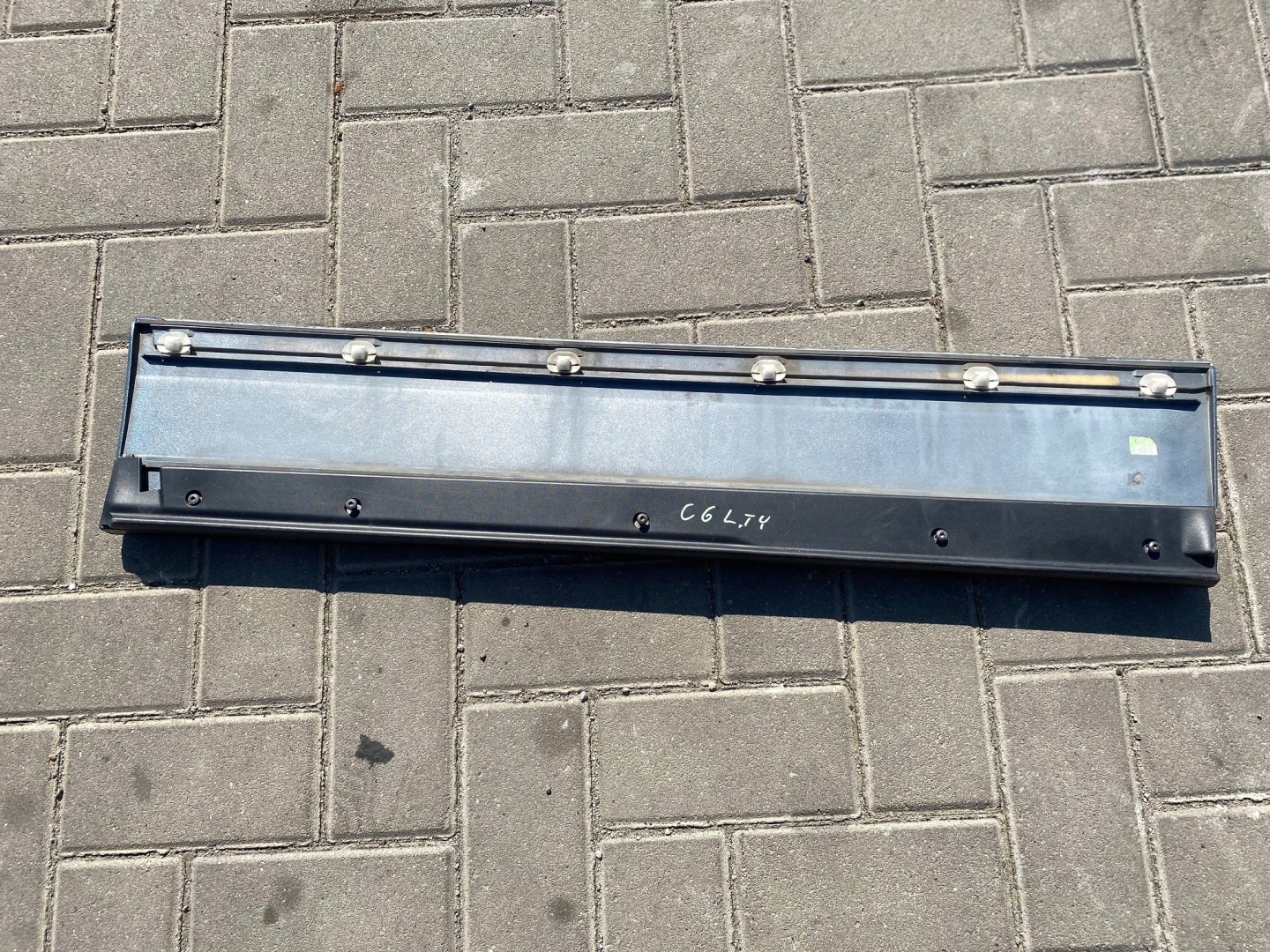 moulding door left rear part CITROEN C6 CHROME