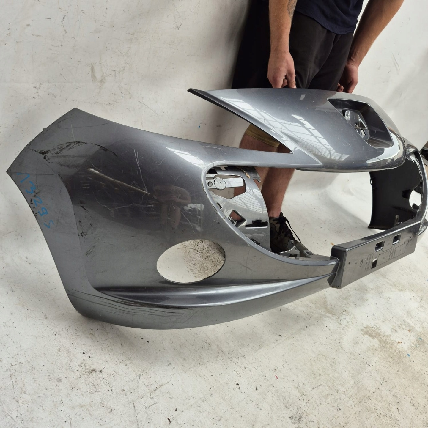 PEUGEOT 206+ plus 09-12 bumper front front for fog lights 9686460377