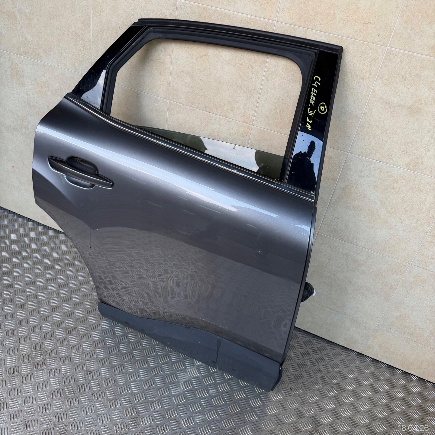 door complete rear. right CITROEN E-C4 C4 III 2021 ROK