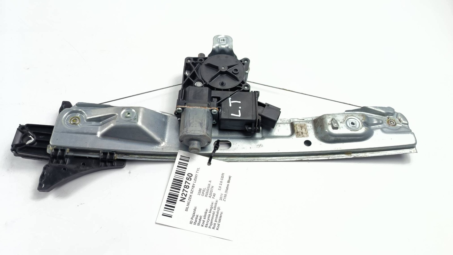 window regulator left rear part 915722-103 OPEL INSIGNIA A
