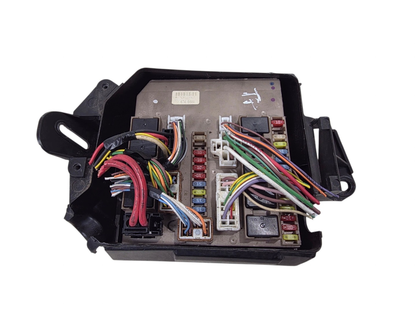 RENAULT CLIO 3 III MODUS fuse box module UCH original. 674660A