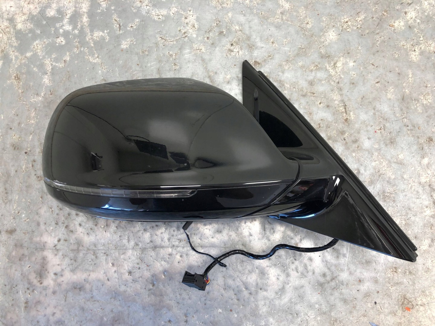 mirror right 14+2 PIN heated LY9B AUDI Q5 LIFT