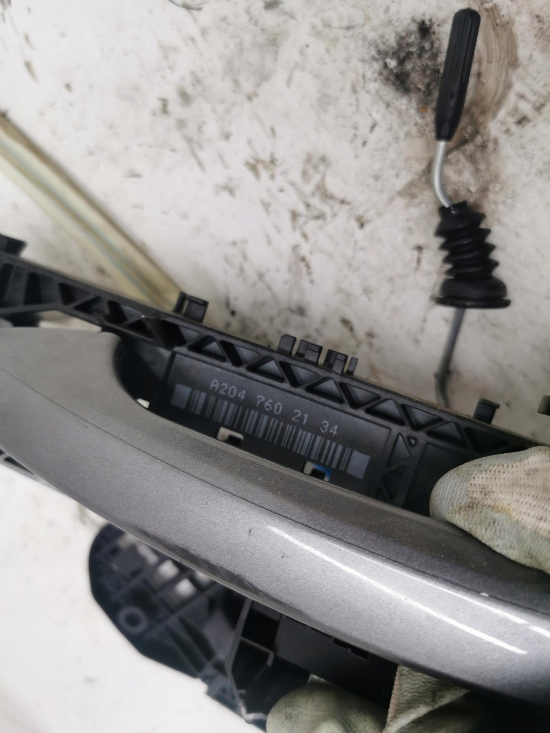handle lock door left rear part MERCEDES B-KLASA W246