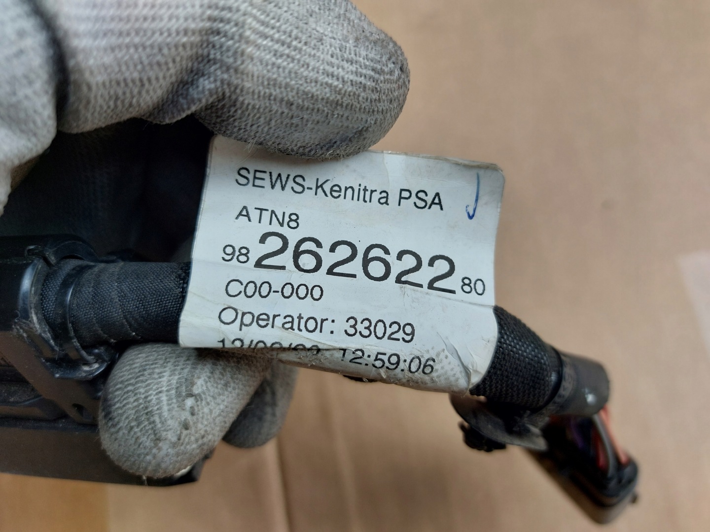 bundle wiring KOSTKA gearboxes PEUGEOT 3008 II 20r