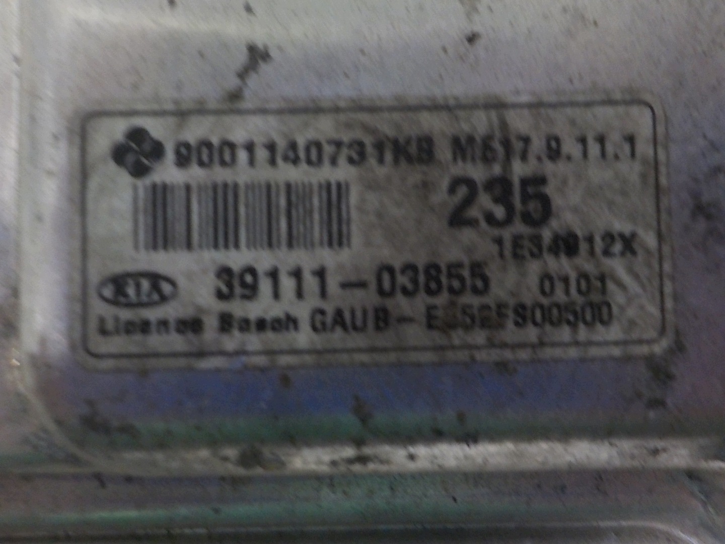 KIA RIO III Computer Bedienteil 39111-03855