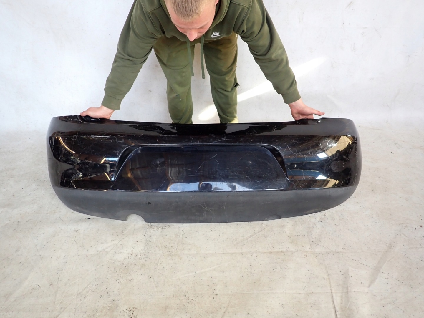 VW FOX 03- Stoßstange heck hinten