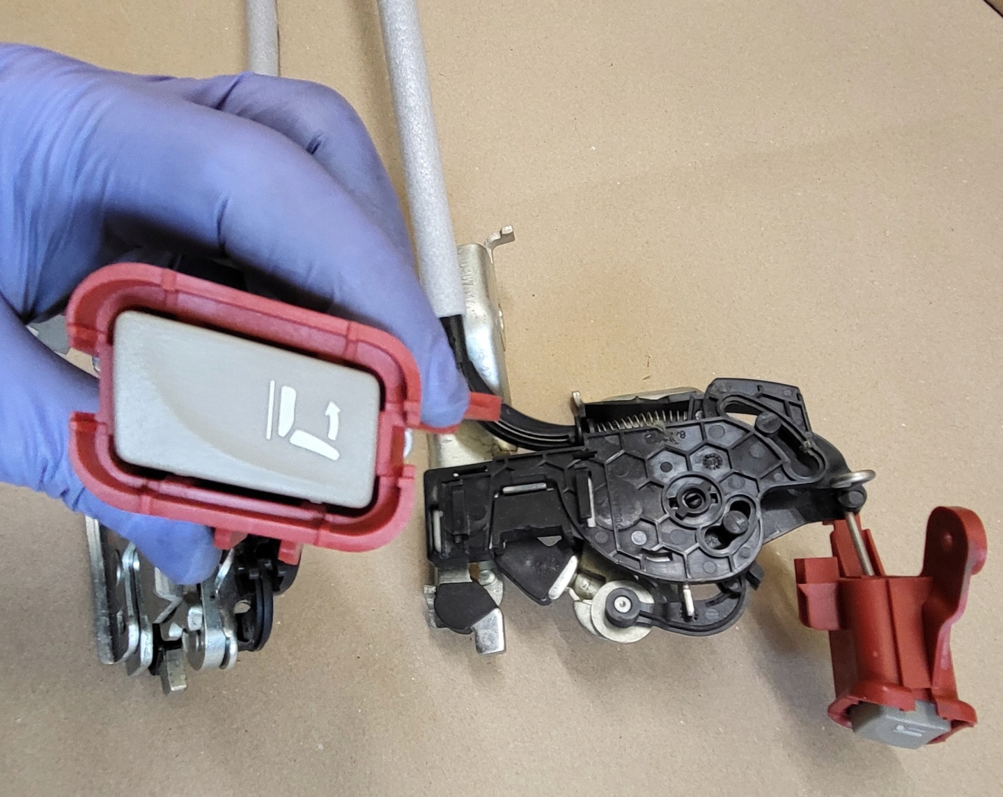 lock 2 szt. ropes handle handle KANAPY rear part right left RENAULT LAGUNA III