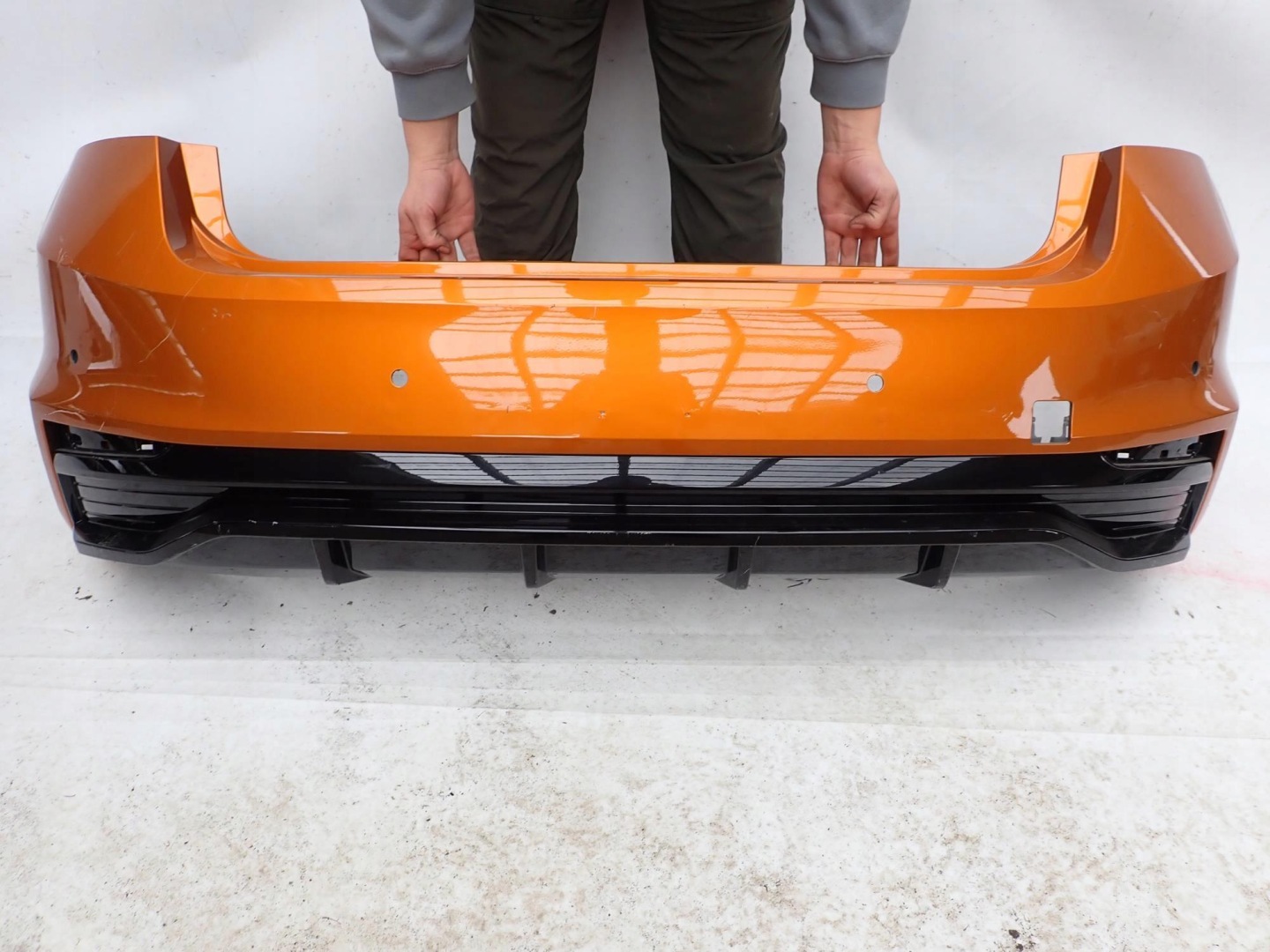SKODA FABIA IV 4 HB MONTE CARLO 21-> bumper rear part rear 6XPDC