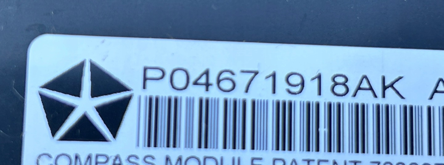 control unit module KOMPAS LANCIA THEMA 11- 04671918AK