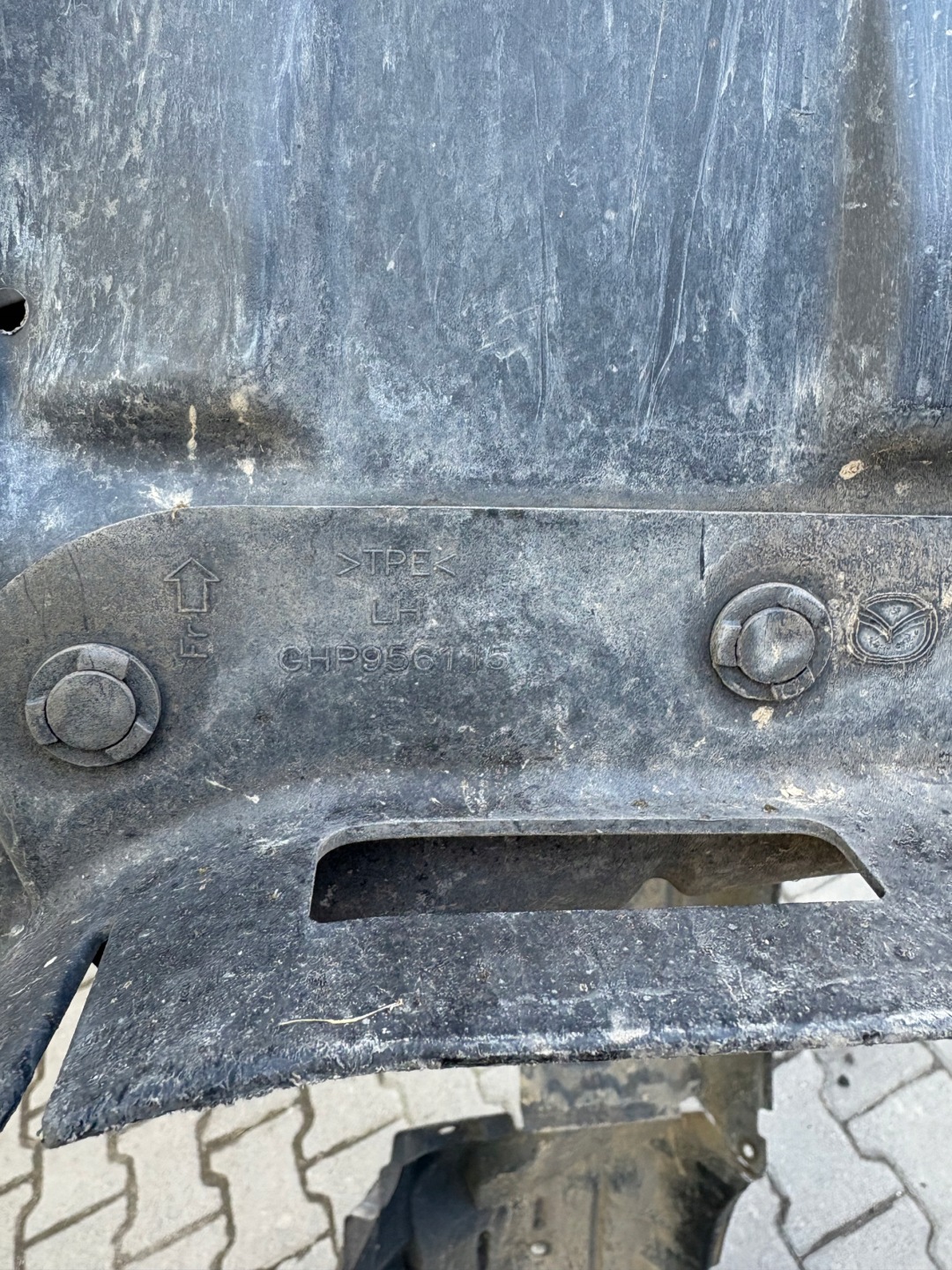 Mazda 6 GJ mudguard left front