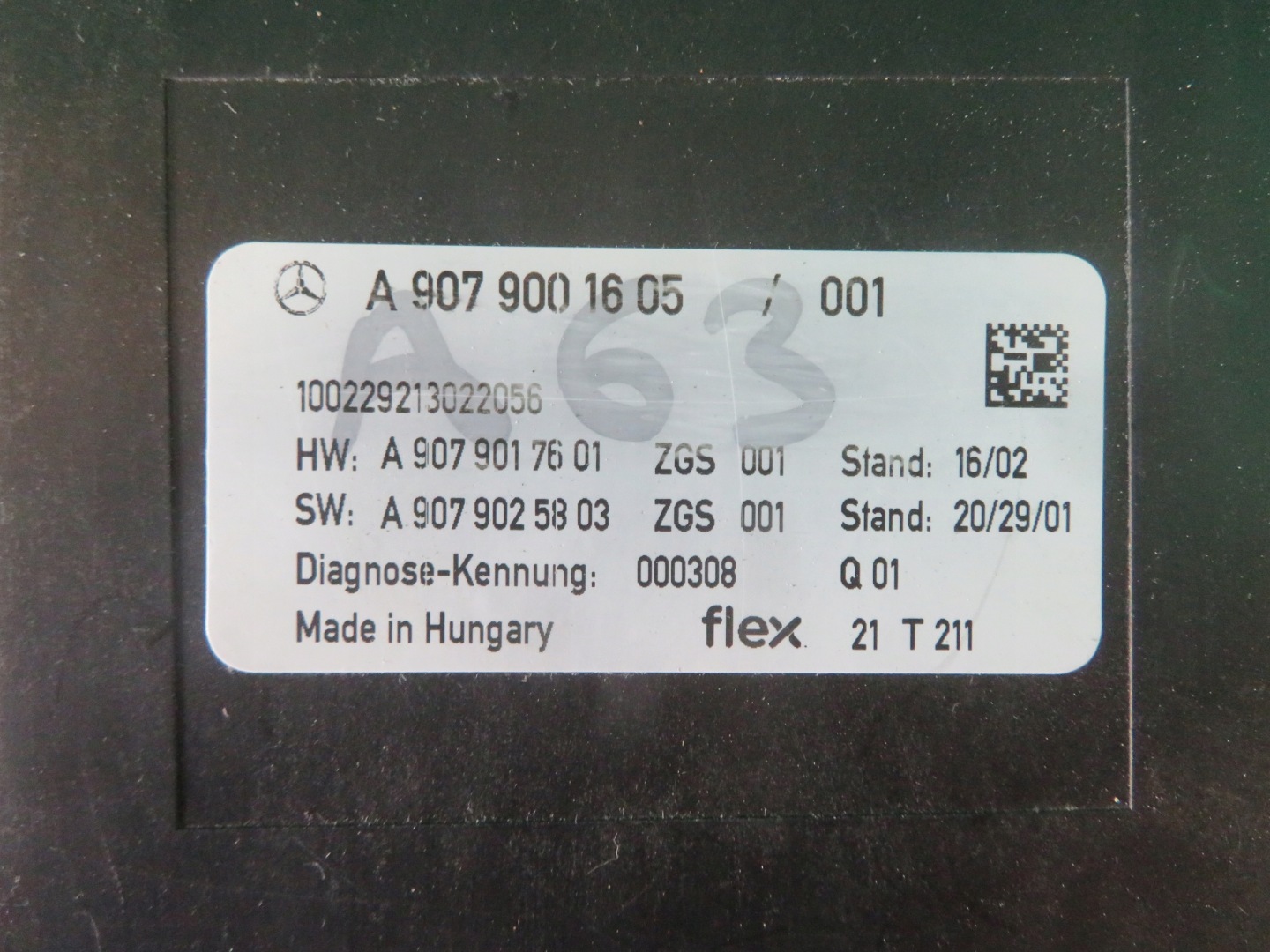 module MERCEDES SPRINTER W906 2.2 22R A9079001605