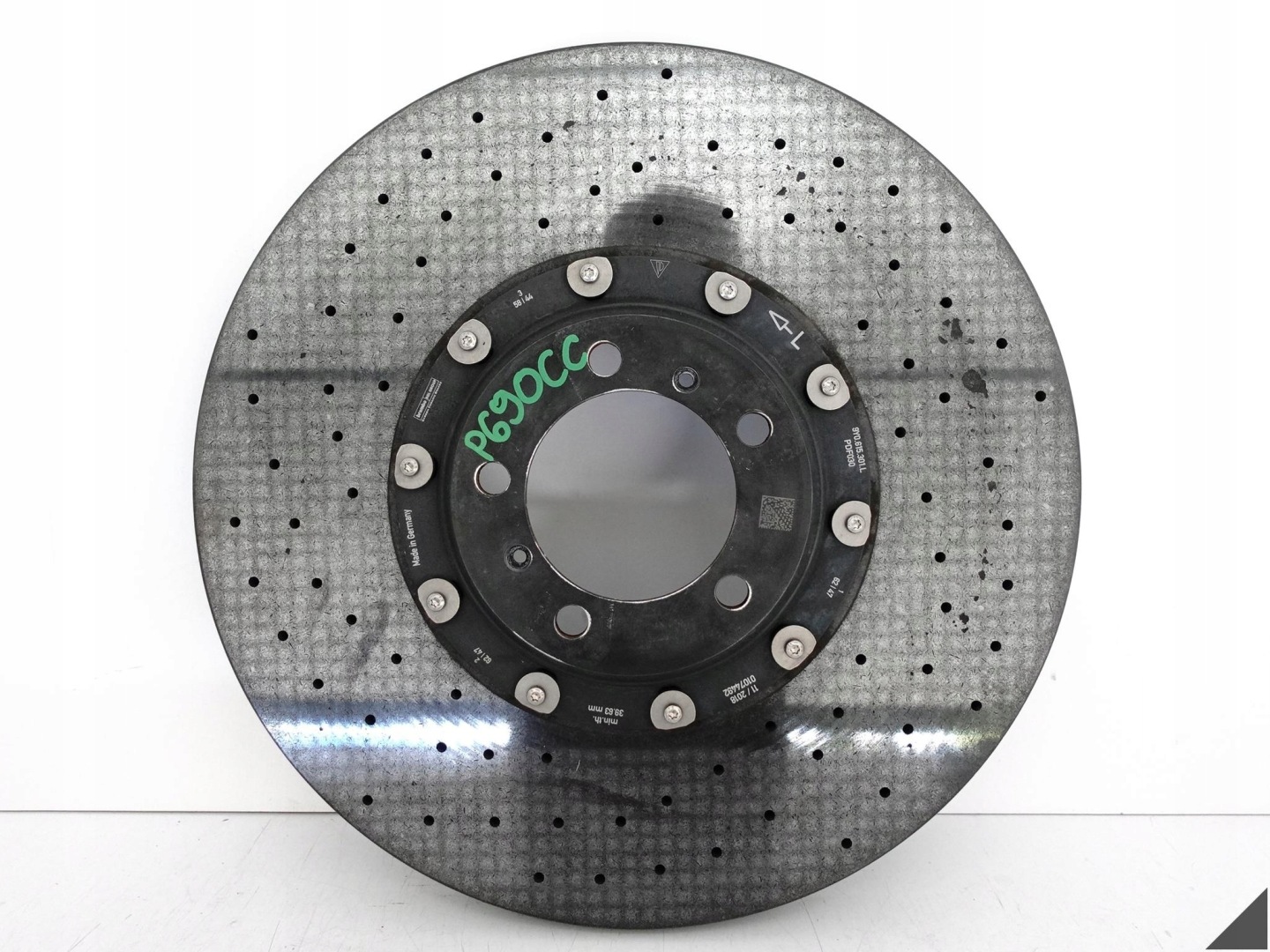 PORSCHE CAYENNE 9Y0 9Y3 PCCB disc CERAMICZNA CERAMIC left front 440x40mm