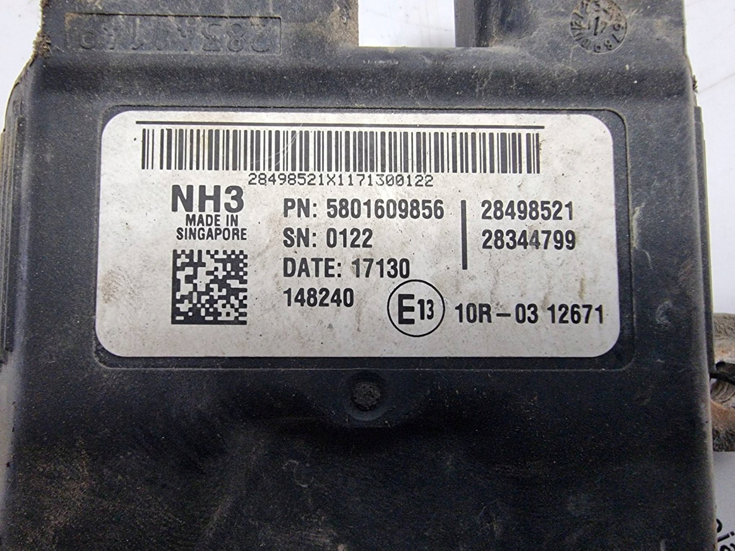 sensor NOX 5801609856 IVECO DAILY 35S18