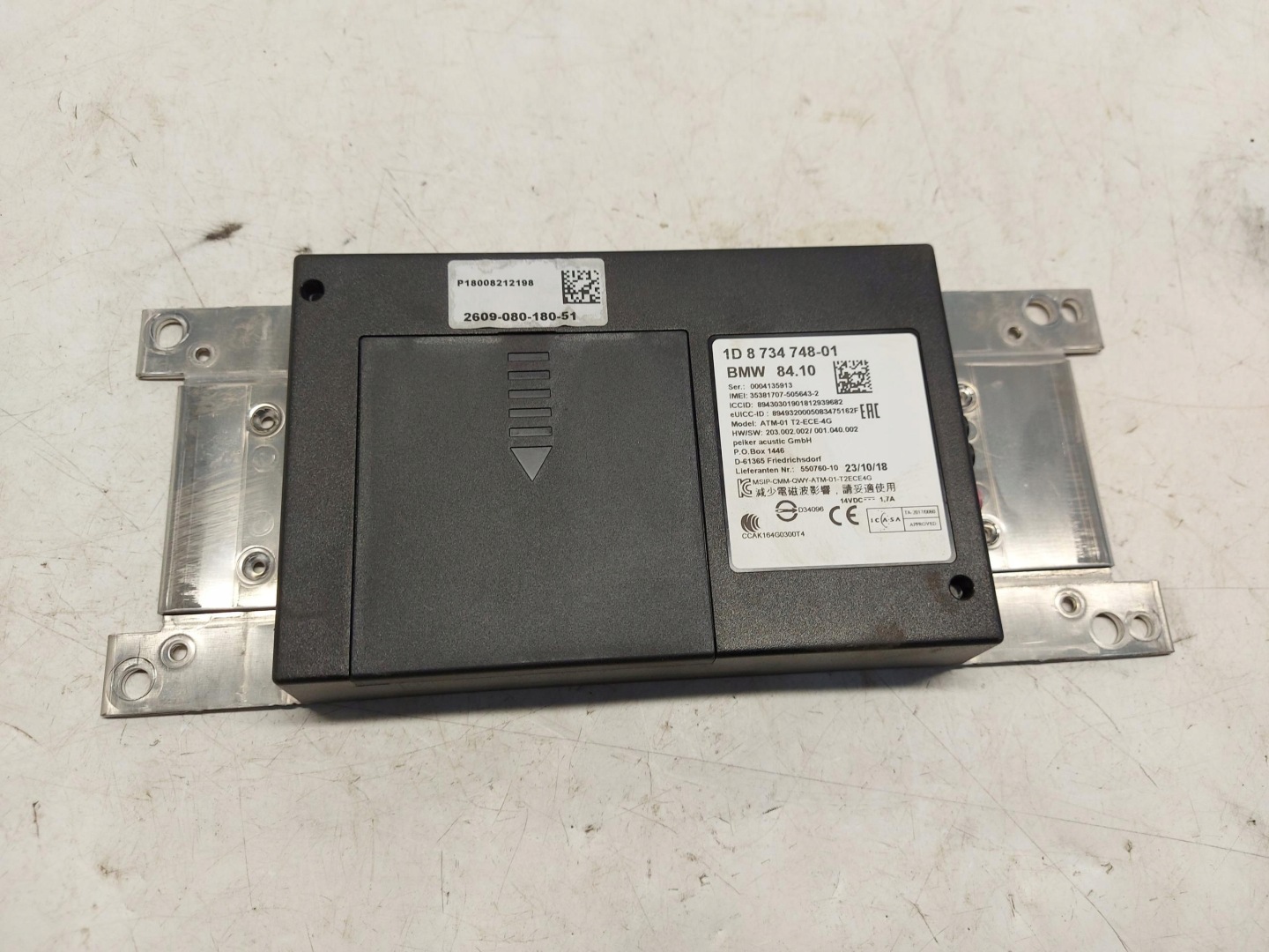 BMW i3 i01 Lci LIFT 2018r module control unit Telematic 8734748