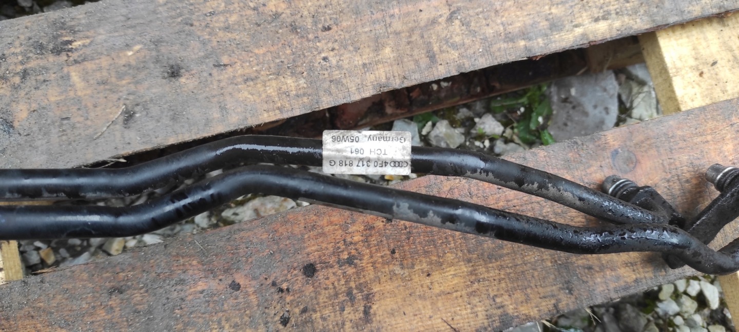 ÖLLEITUNG GETRIEBE AUDI A6 C6 4F0317818G