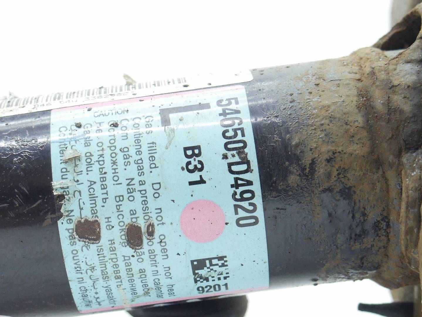 shock absorber swing left front left KIA OPTIMA IV 1.6 CRDI 54650-D4920