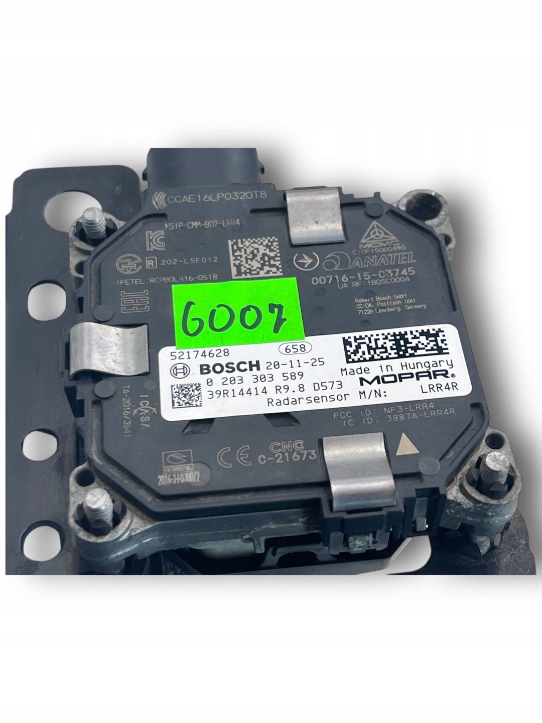 JEEP COMPASS RADAR DISTRONIC 52174628 @M