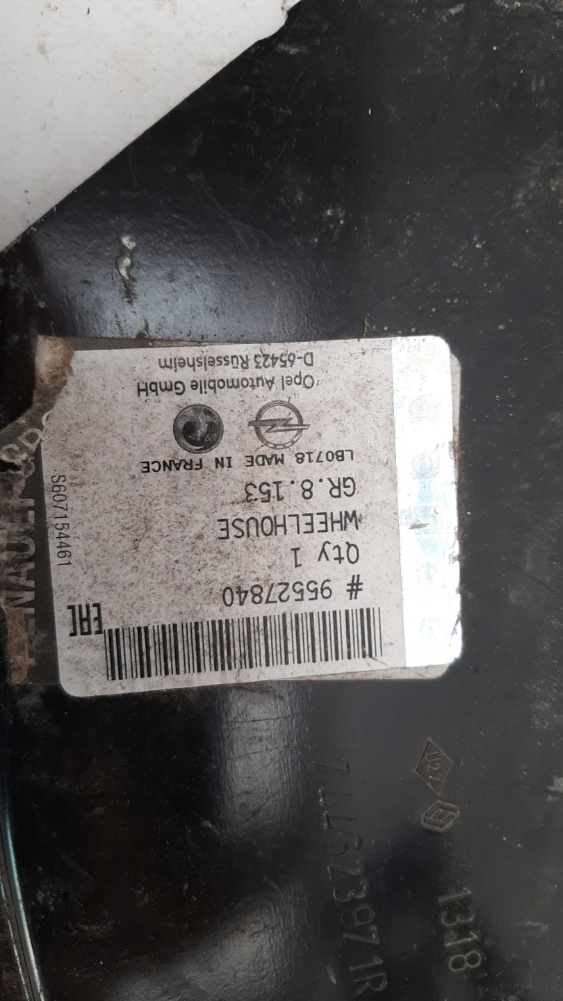 RENAULT MASTER IV 10- right holder of a bumper front