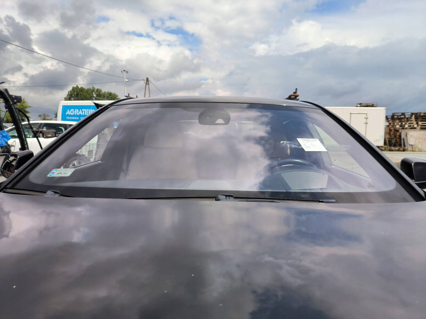 window front iron BMW F02 750Li xDrive