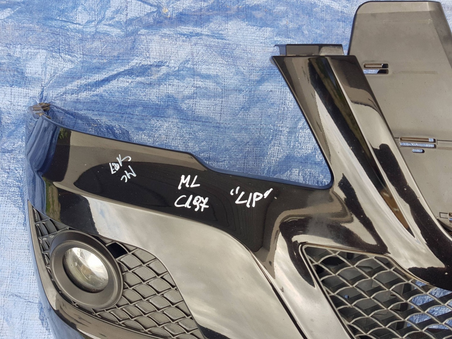bumper front front MERCEDES ML W164 LIFT C197
