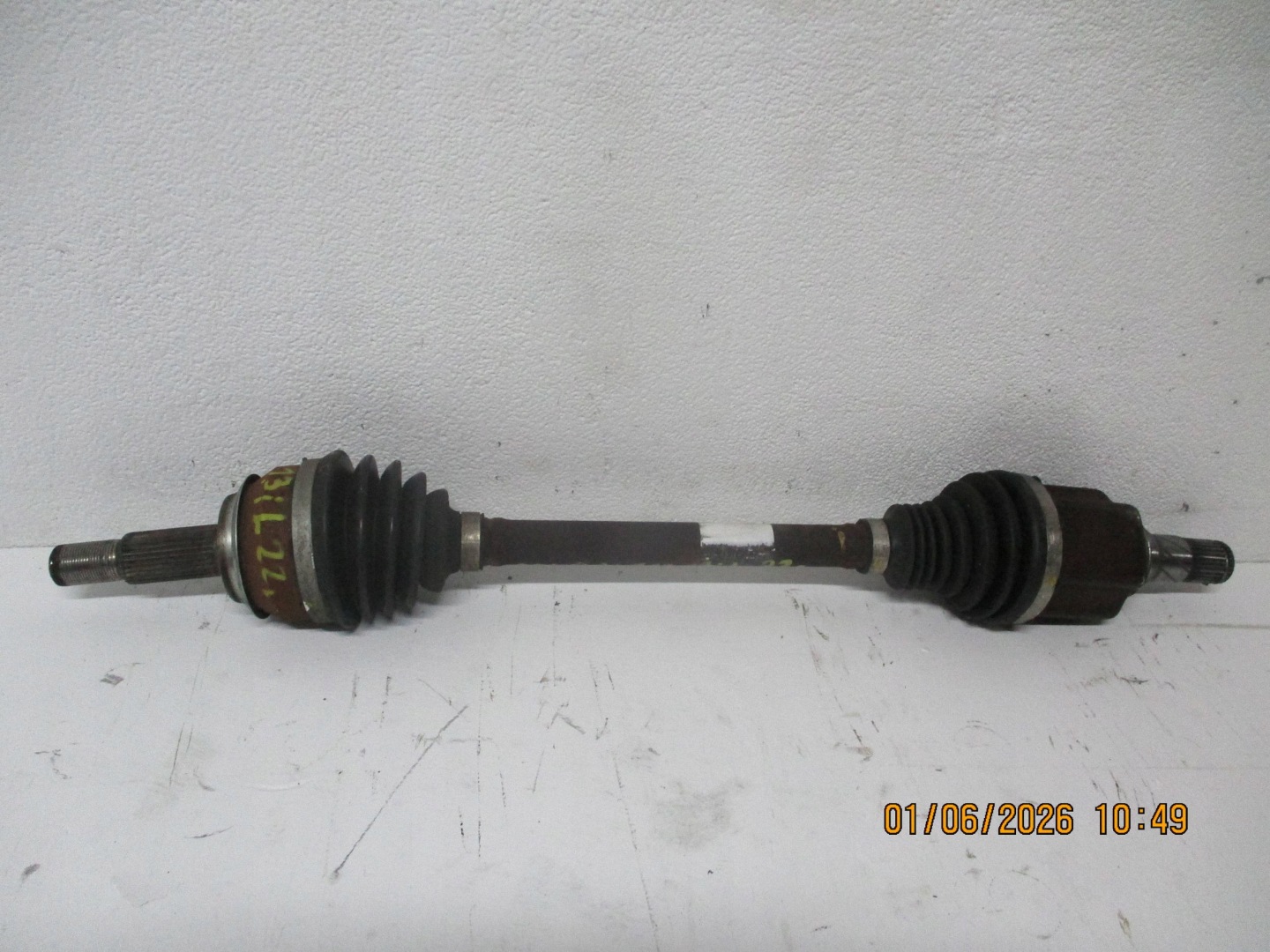 semi-axis front front left NISSAN QASHQAI J12 1.3i 10505215