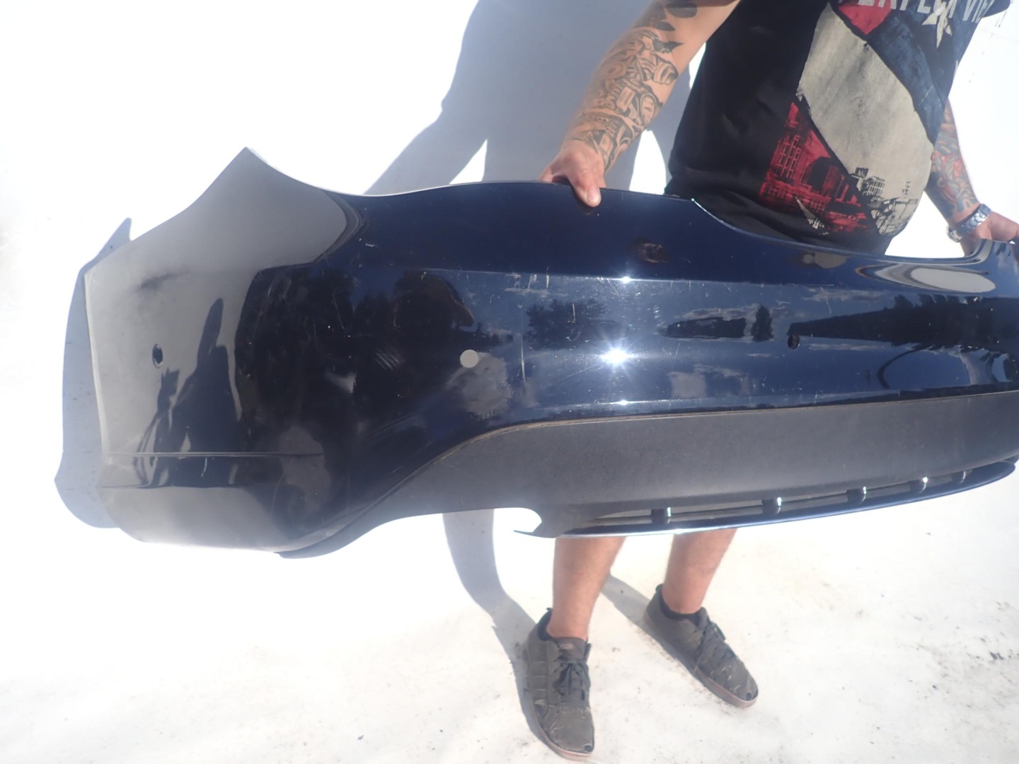 MERCEDES CLA W117 13-16 bumper rear part rear PDC
