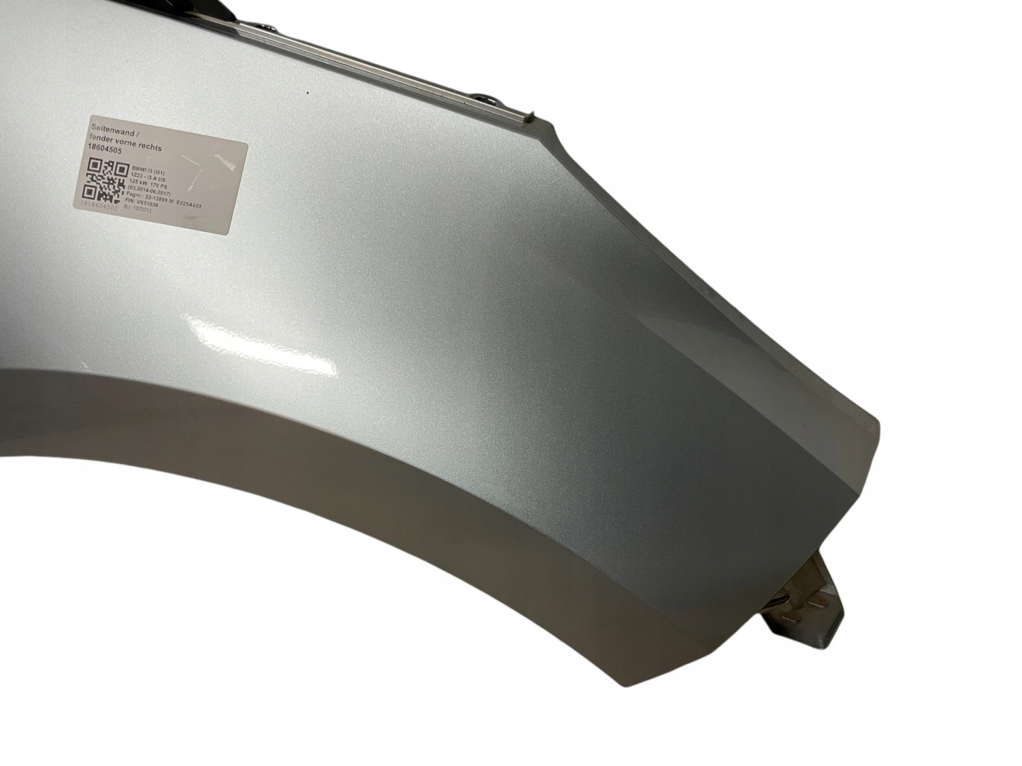 fender front right complete BMW i3 B72 IDEAL