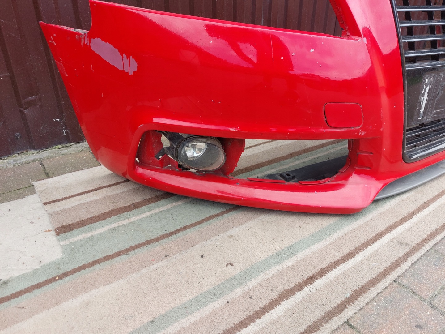 bumper front AUDI A3 8P LIFT 08-12r S-LINE