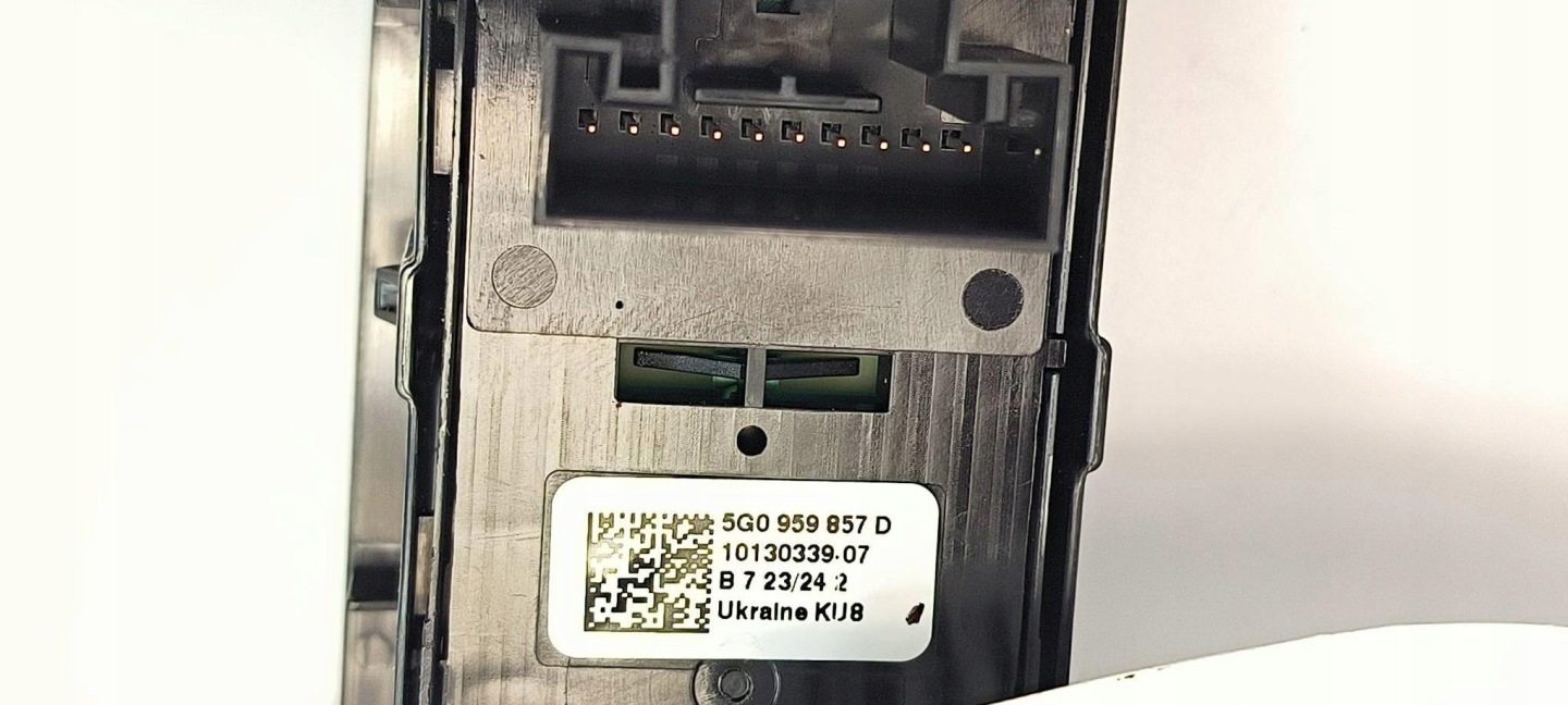 control panel of the window 5G0959857D SKODA SCALA