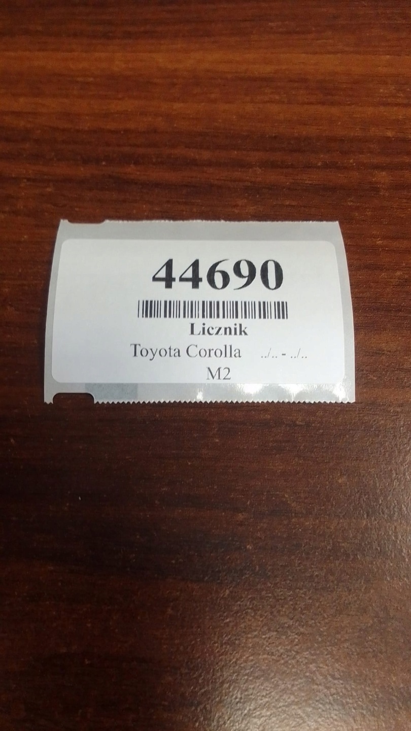 TOYOTA COROLLA E12 1.4 dials dials 8380002C50