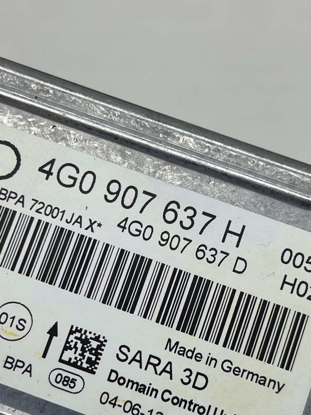 AUDI A6 C7 module sensor sensor przyspieszenia LEGALNY!