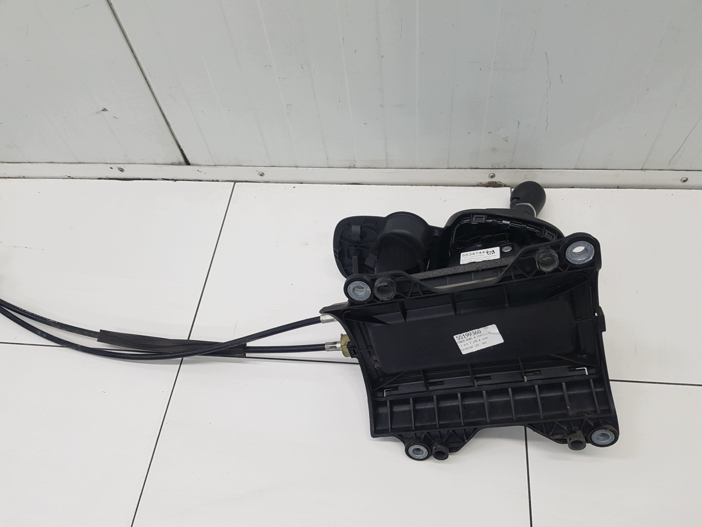 trim changes of the gear OPEL CORSA D 1.7 CDTI 6-B