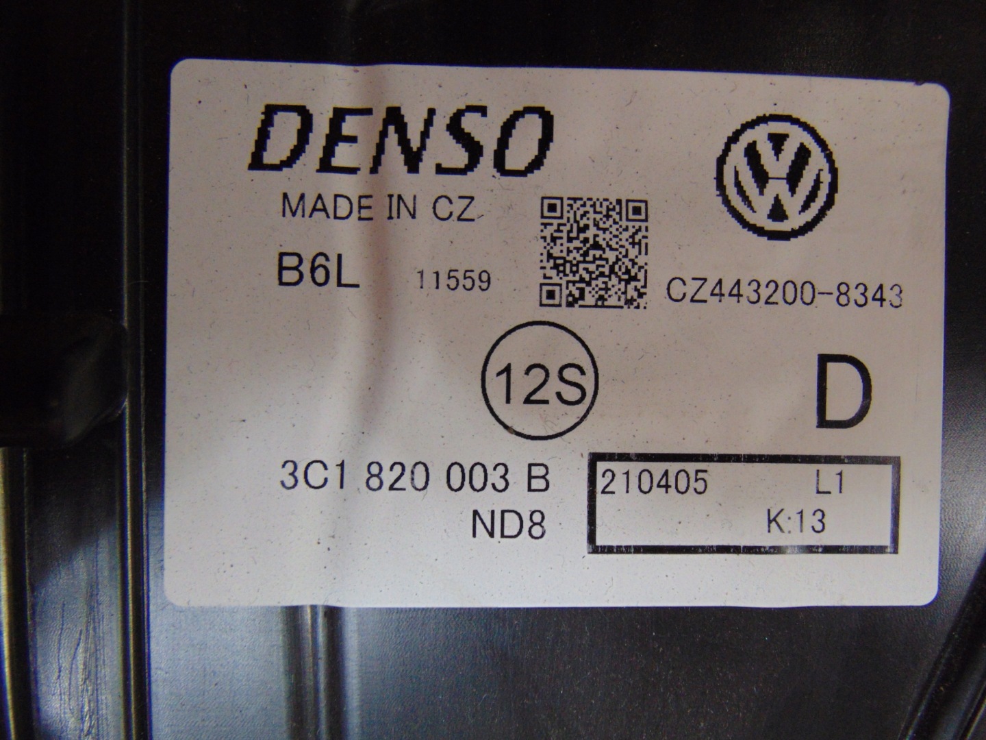VW PASSAT B6 3C ohřívač obal CLIMATRONIC 2 STREFY EUROPA 3C1820003B