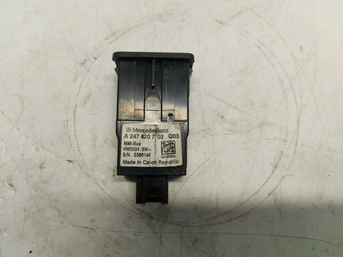 MERCEDES Sprinter W907 adapter ladowania USB A2478207802