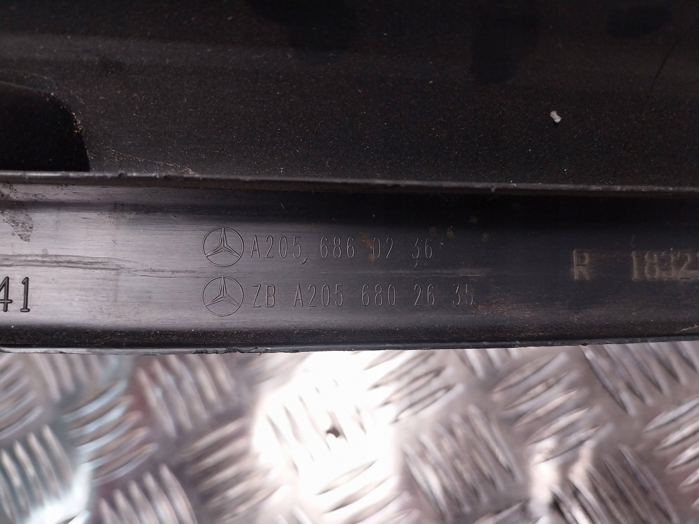 moulding cover threshold right front A2056860236 MERCEDES C W205