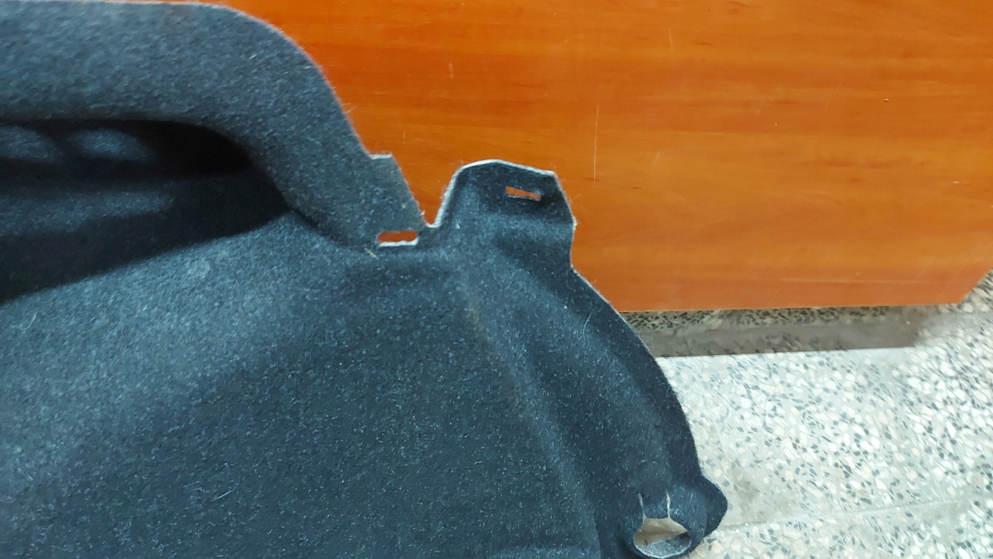 boot upholstery left rear part SKODA SCALA 19