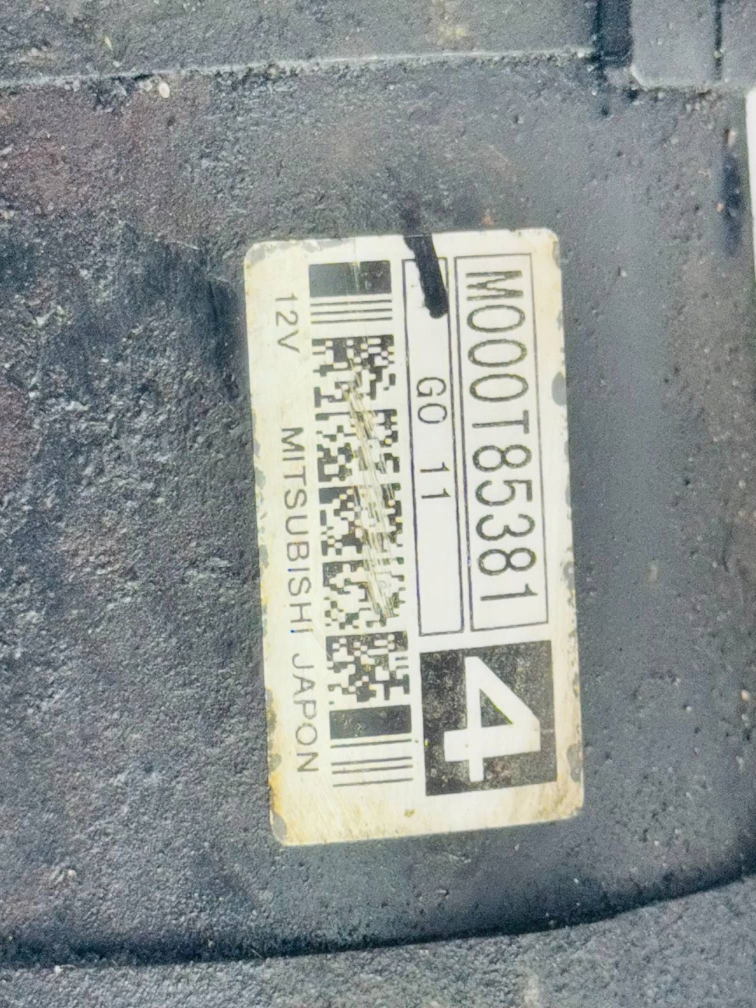 PEUGEOT 407 1.8 16V starter M000T85381